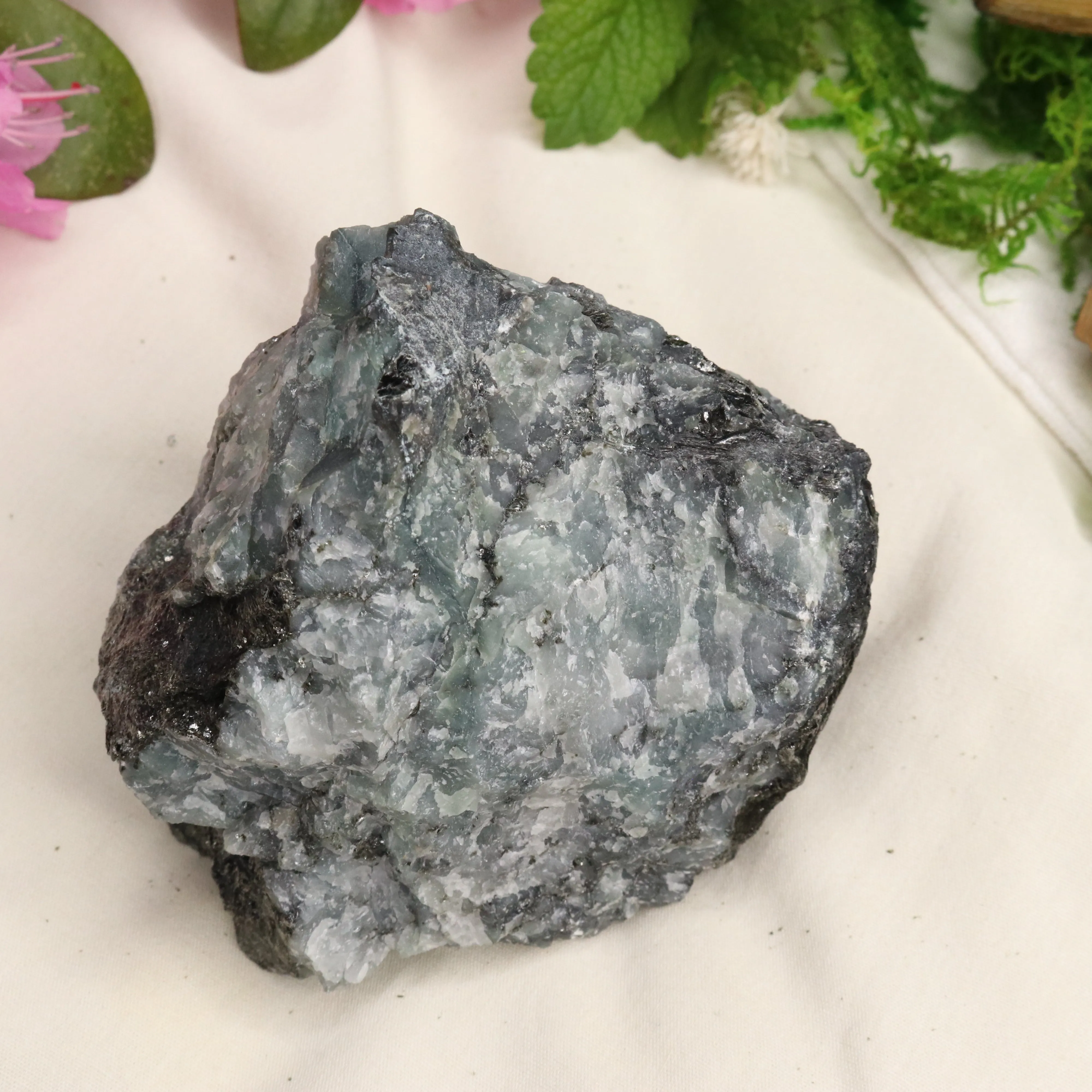 Emerald Rough ~ Heart Chakra Healing