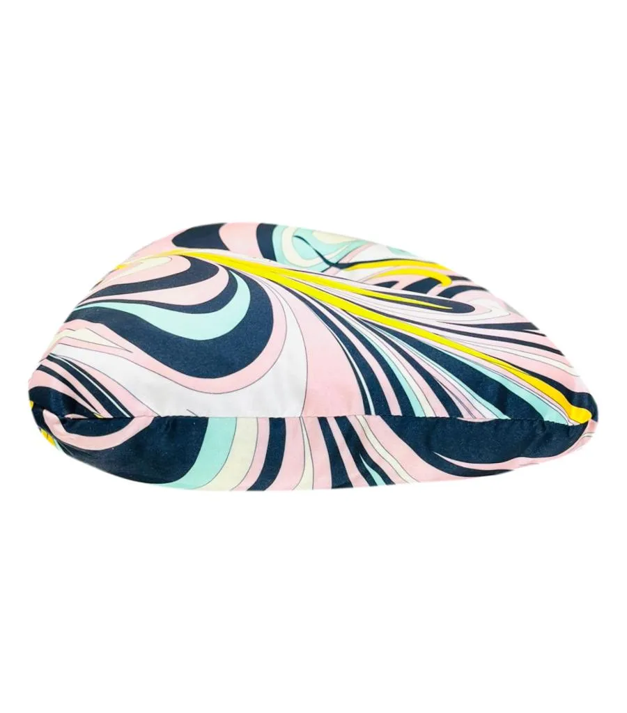 Emilio Pucci Onde Print Travel Pillow