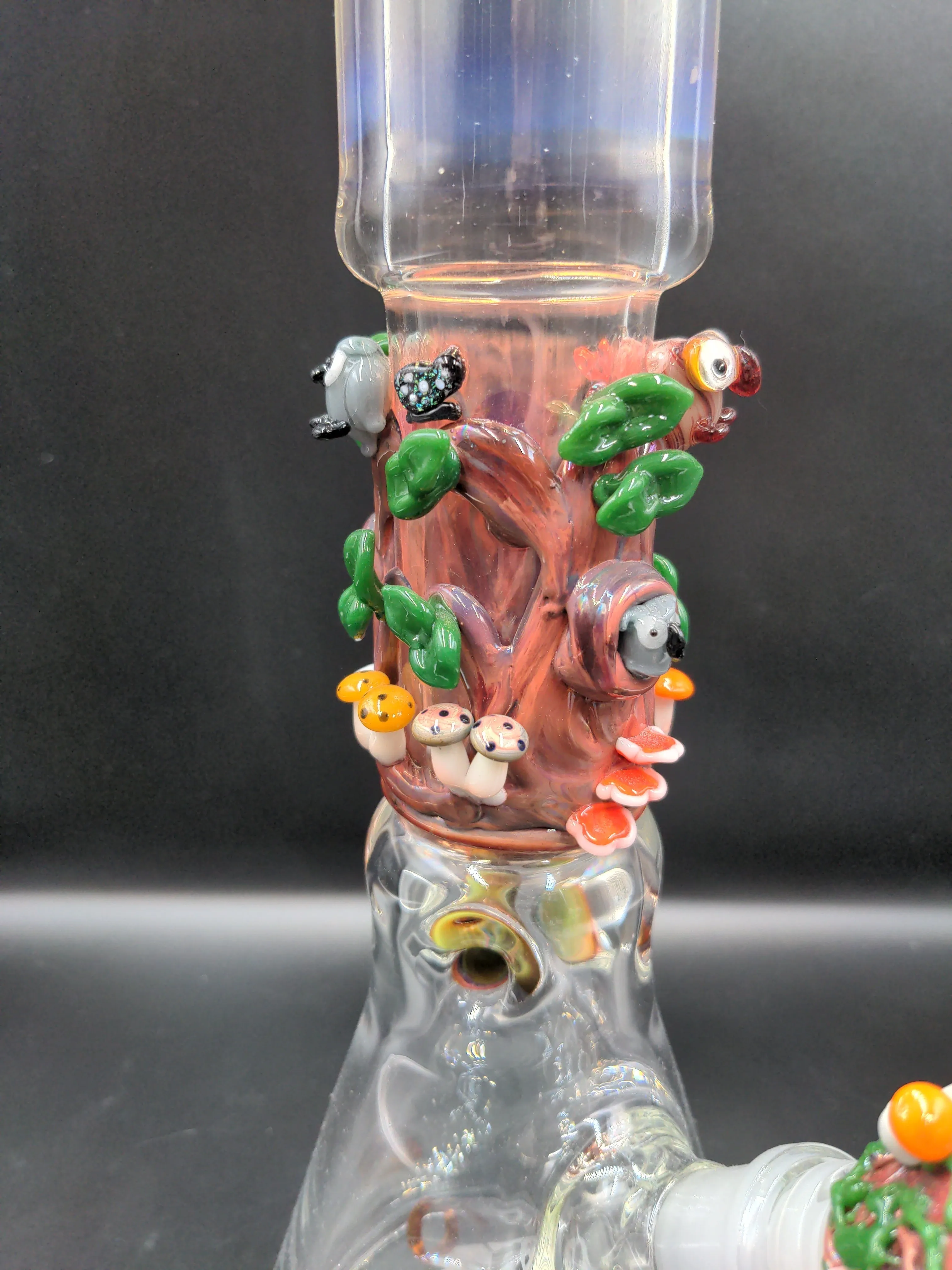 Empire Glassworks Flagship Water Pipe - Hootie's Forest