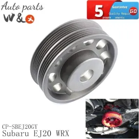 For Subaru EJ20 WRX STI Impreza Liberty Crank Shaft Case Harmonic Balancer Pulley Wheel  CP-SBEJ20GY