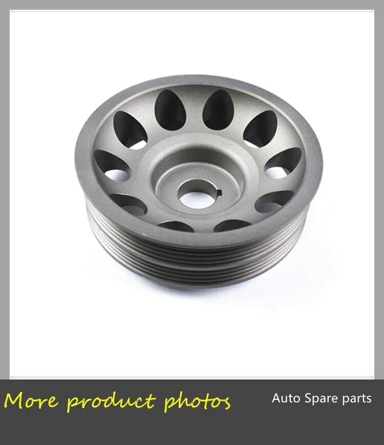 For Subaru EJ20 WRX STI Impreza Liberty Crank Shaft Case Harmonic Balancer Pulley Wheel  CP-SBEJ20GY