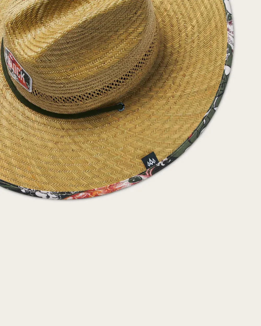 Fortune Straw Lifeguard Hat