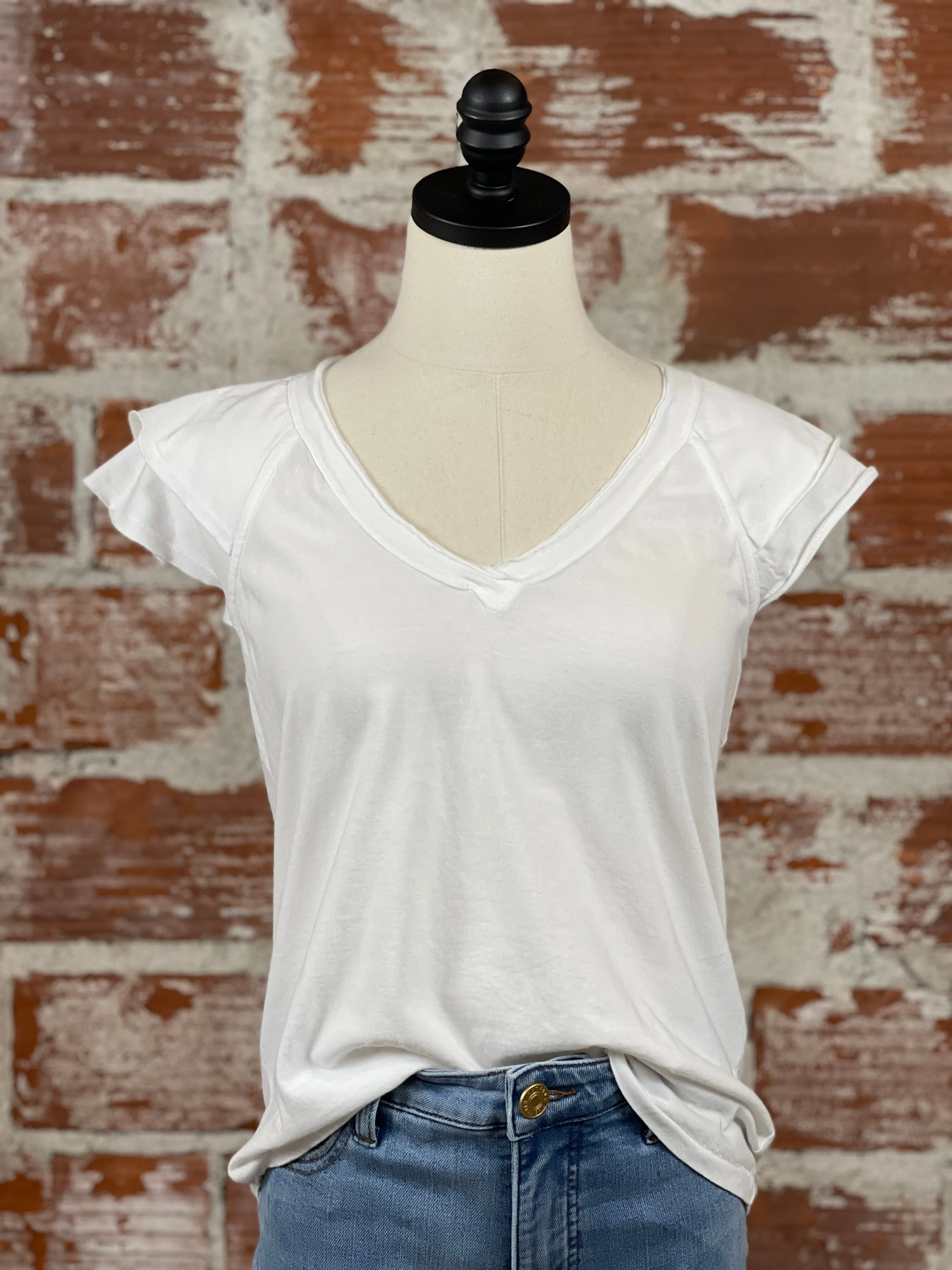 Fresia Tee in White