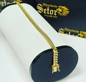 Full Miami Cuban link bracelet