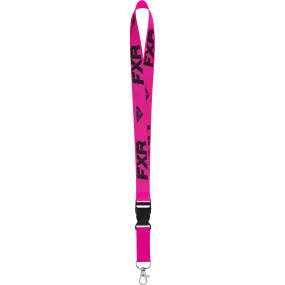 FXR Lanyard Electric Pink/Black