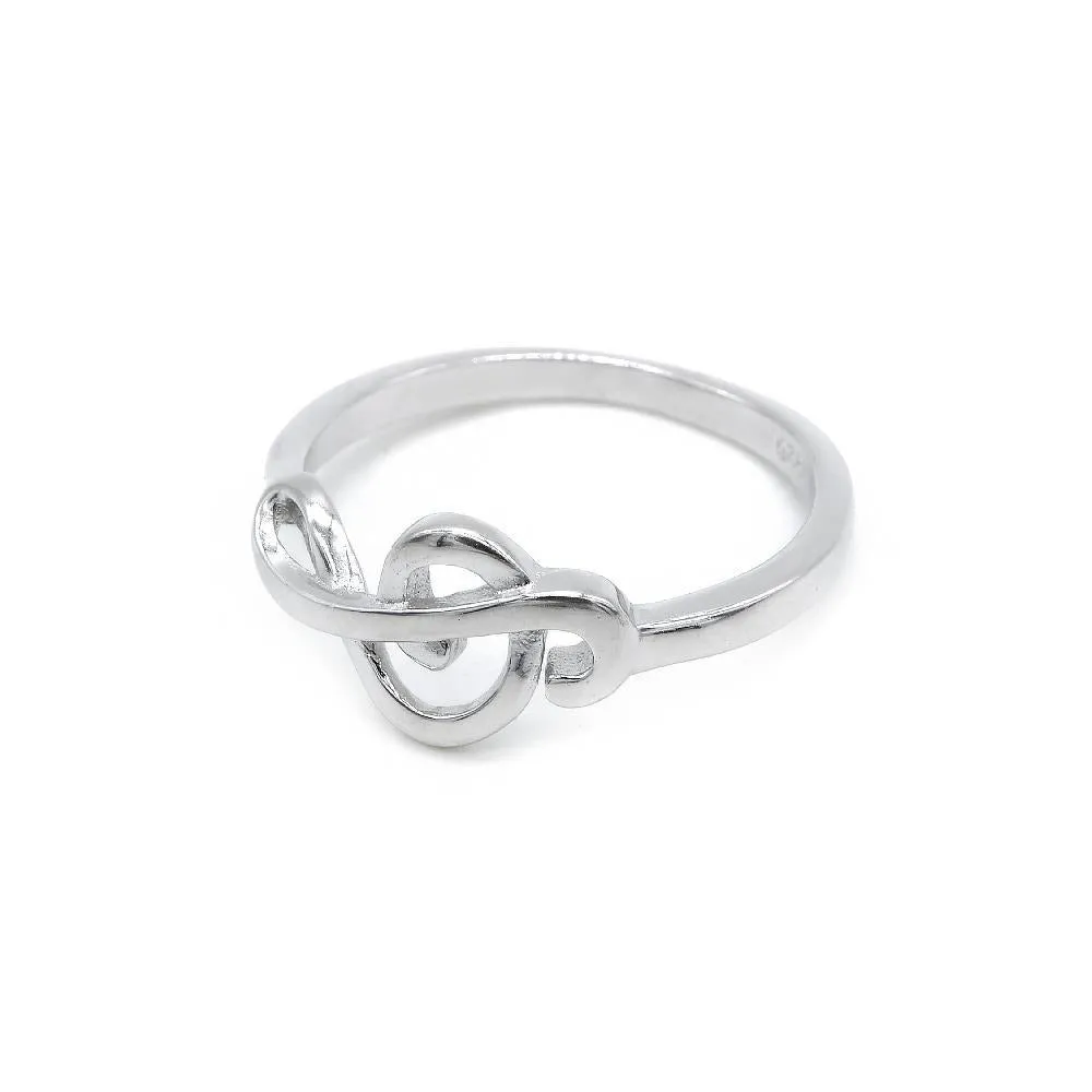 G Clef Design Ring