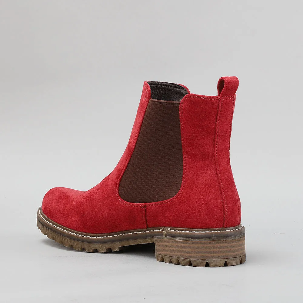 Gamilia - Red Suede