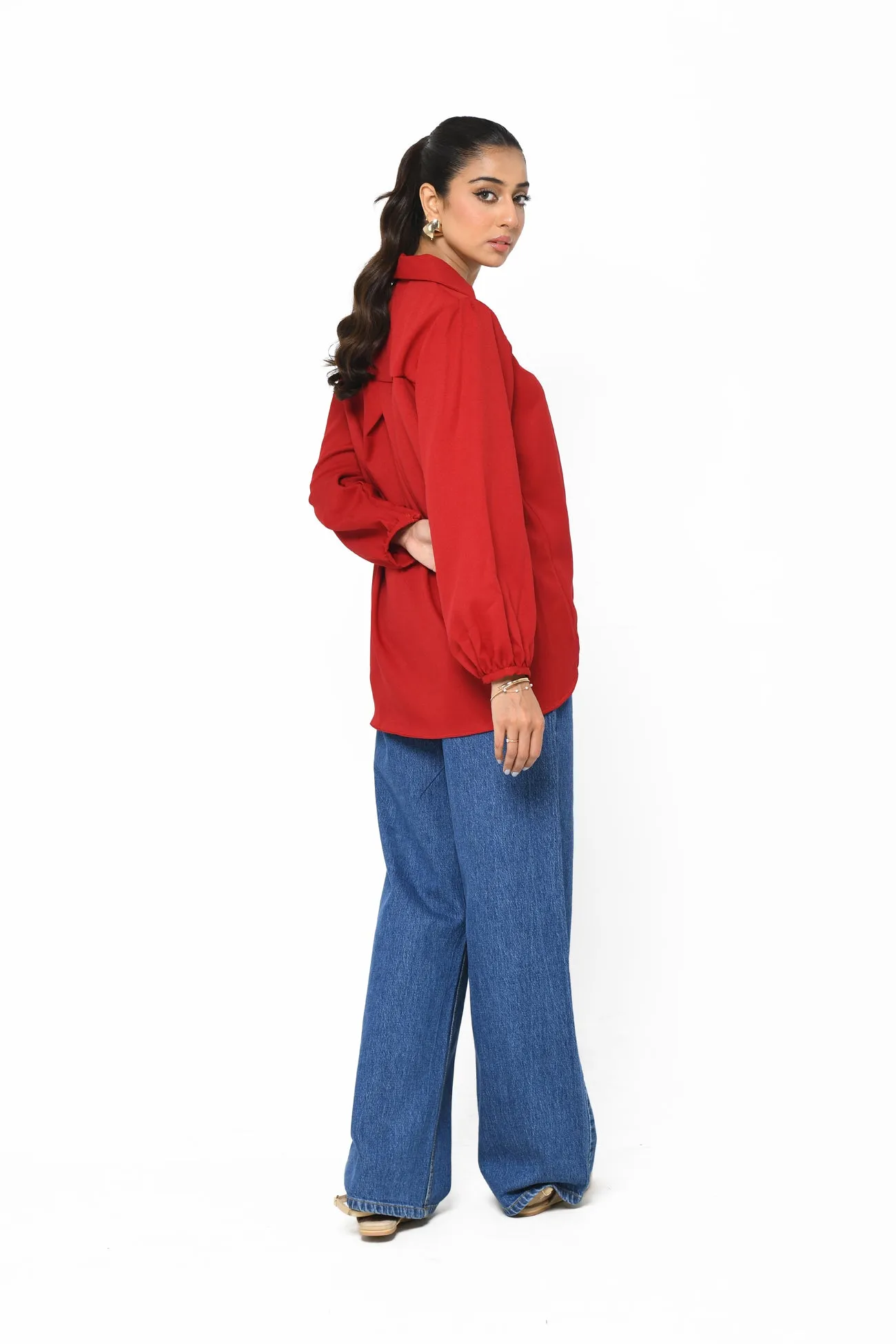 Georgette High low shirt