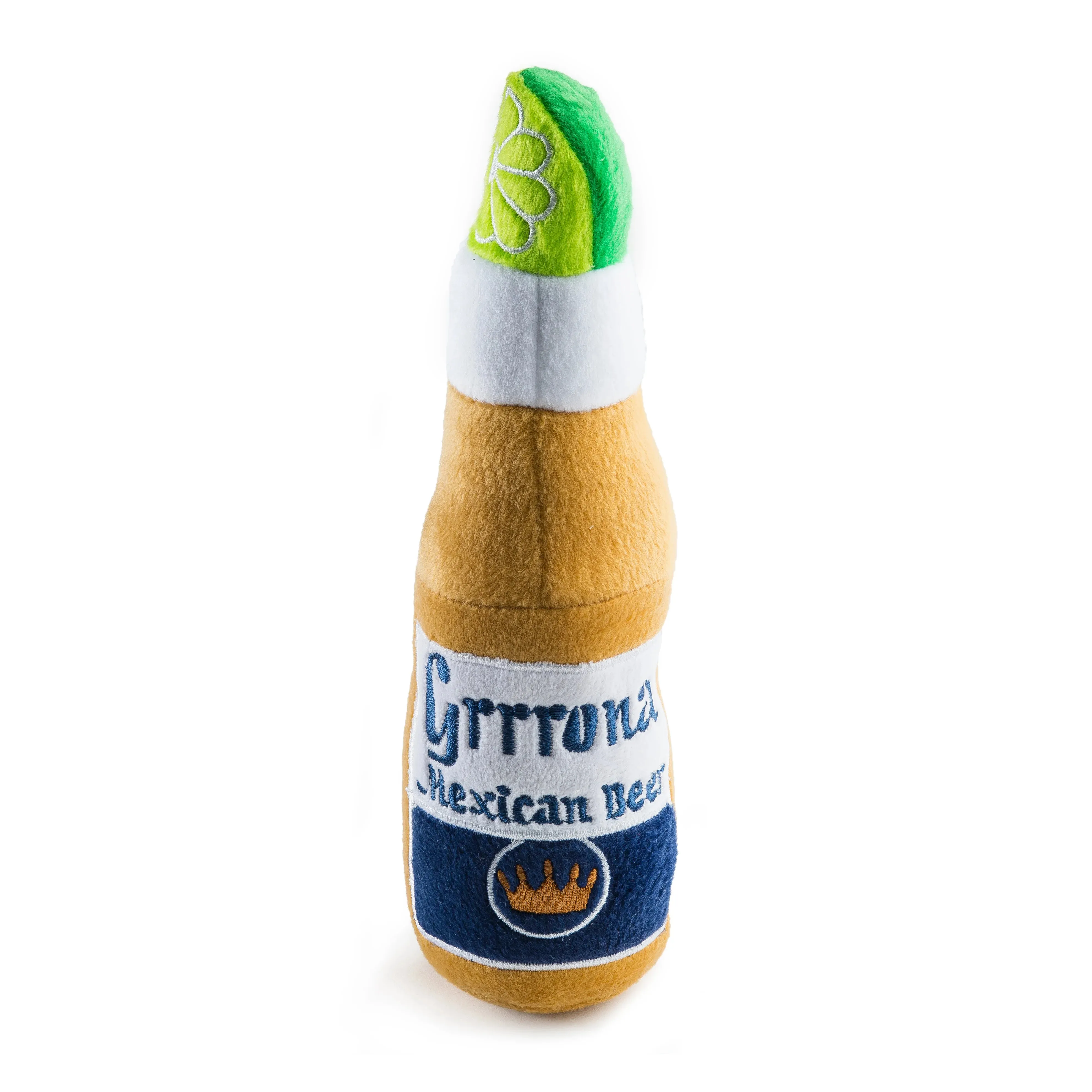 Grrrona Beer Bottle Plush Dog Toy - Large