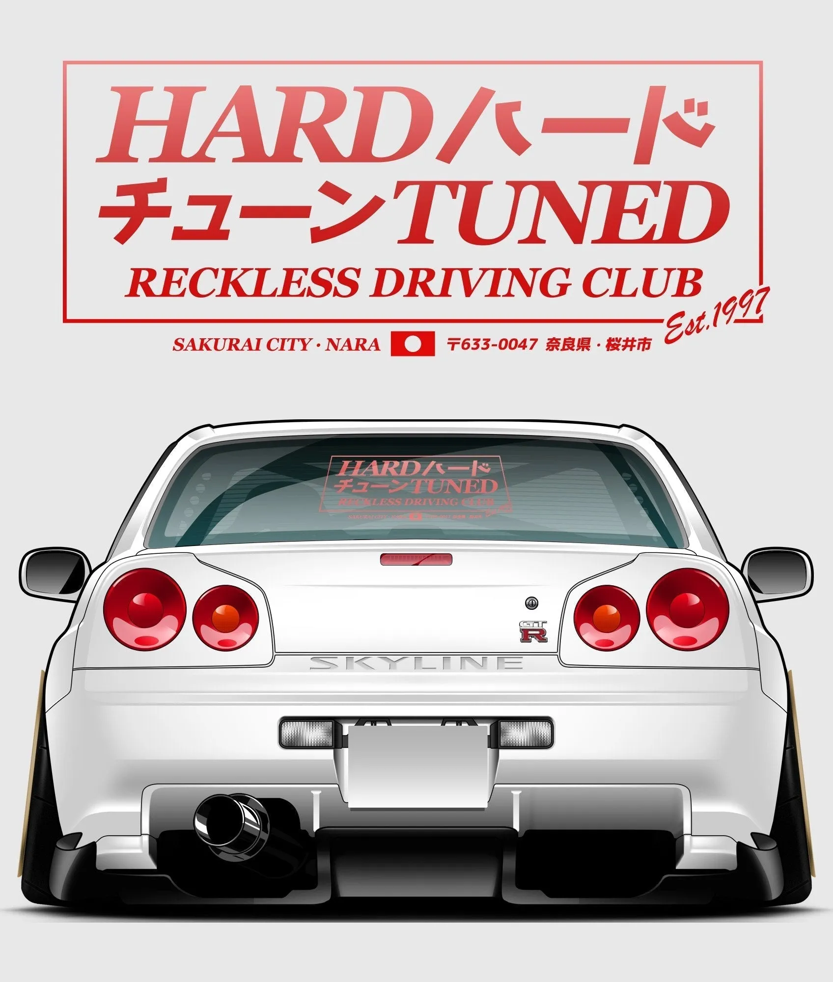 HardTuned Reckless Driving Club - XL Slap