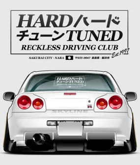 HardTuned Reckless Driving Club - XL Slap