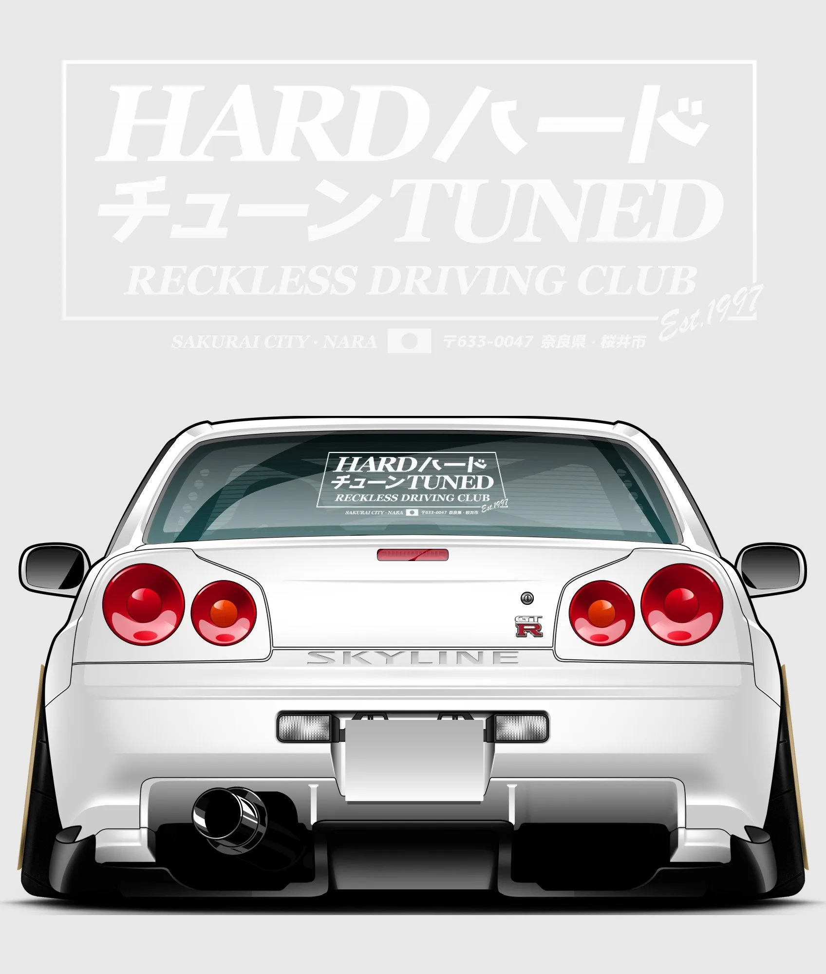 HardTuned Reckless Driving Club - XL Slap