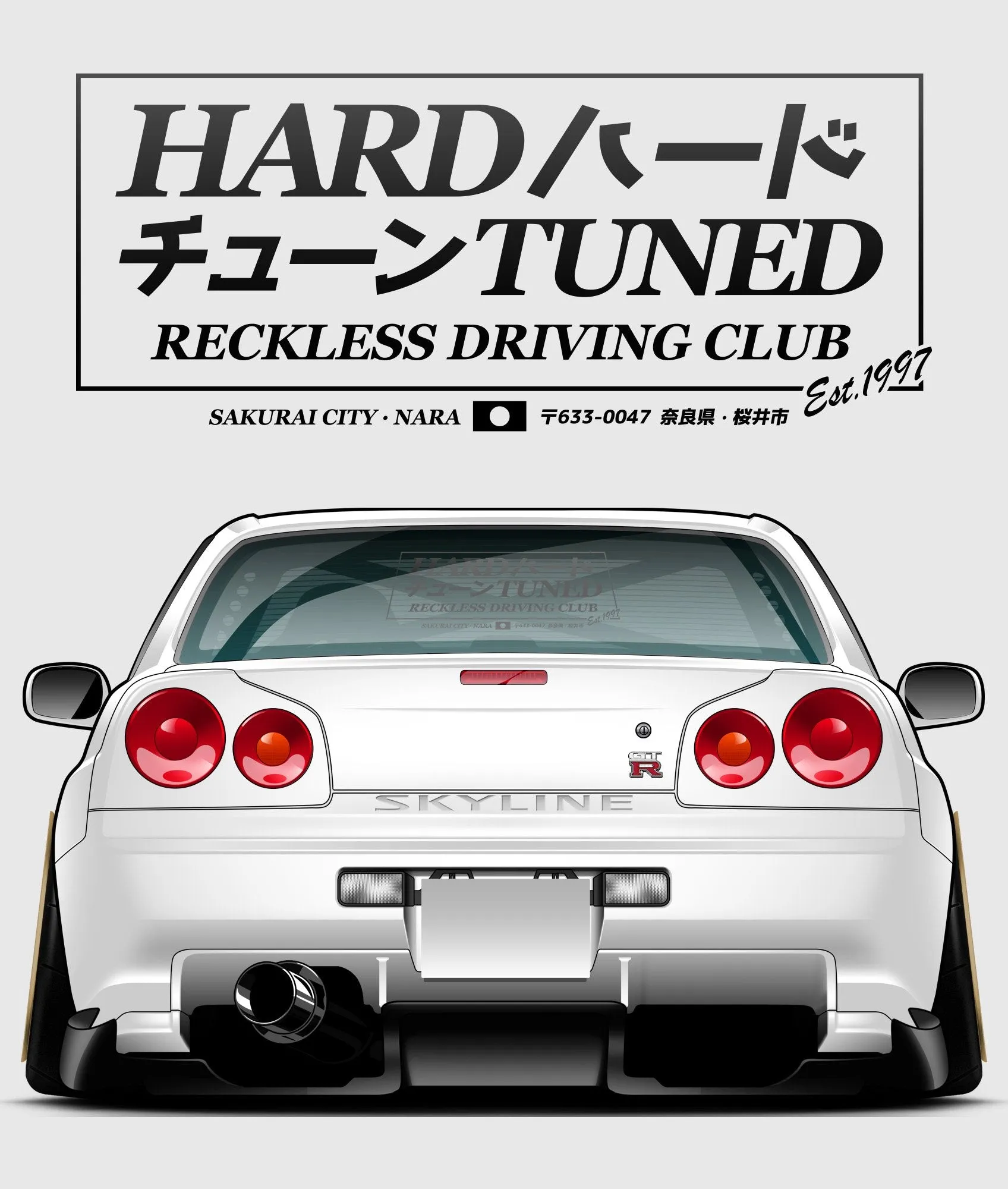 HardTuned Reckless Driving Club - XL Slap