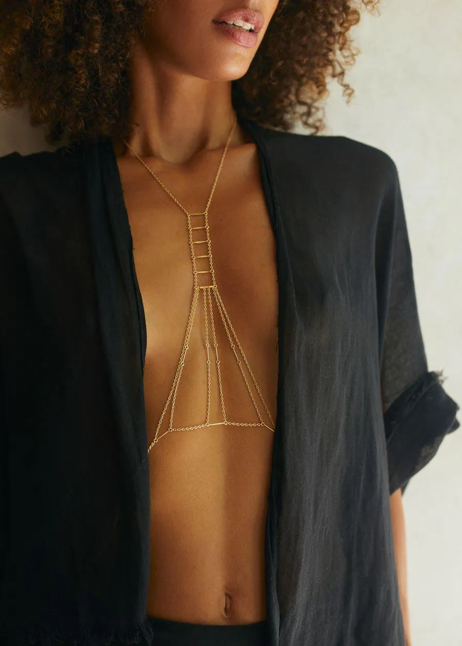 Heart Chakra Body Chain