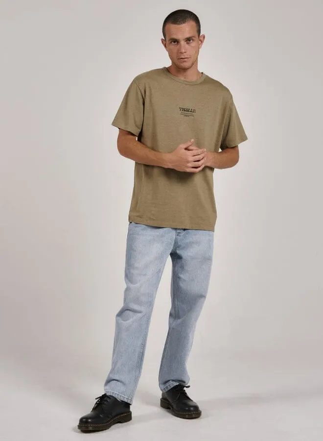 Hemp High Standards Merch Fit Tee - Aloe