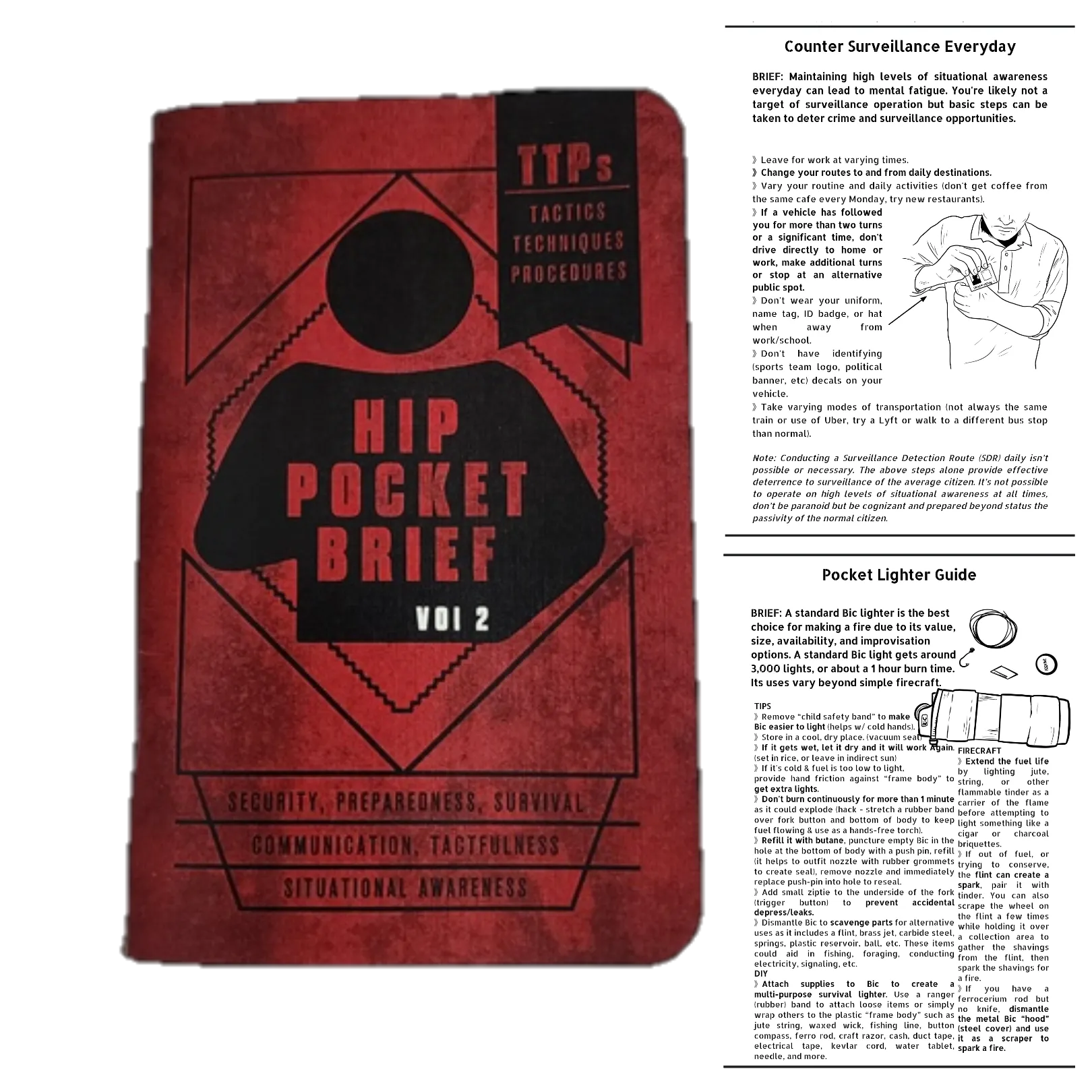 Hip Pocket Brief Volume 2 - Tactics, Techniques, and Procedures for the Everyday Civilian