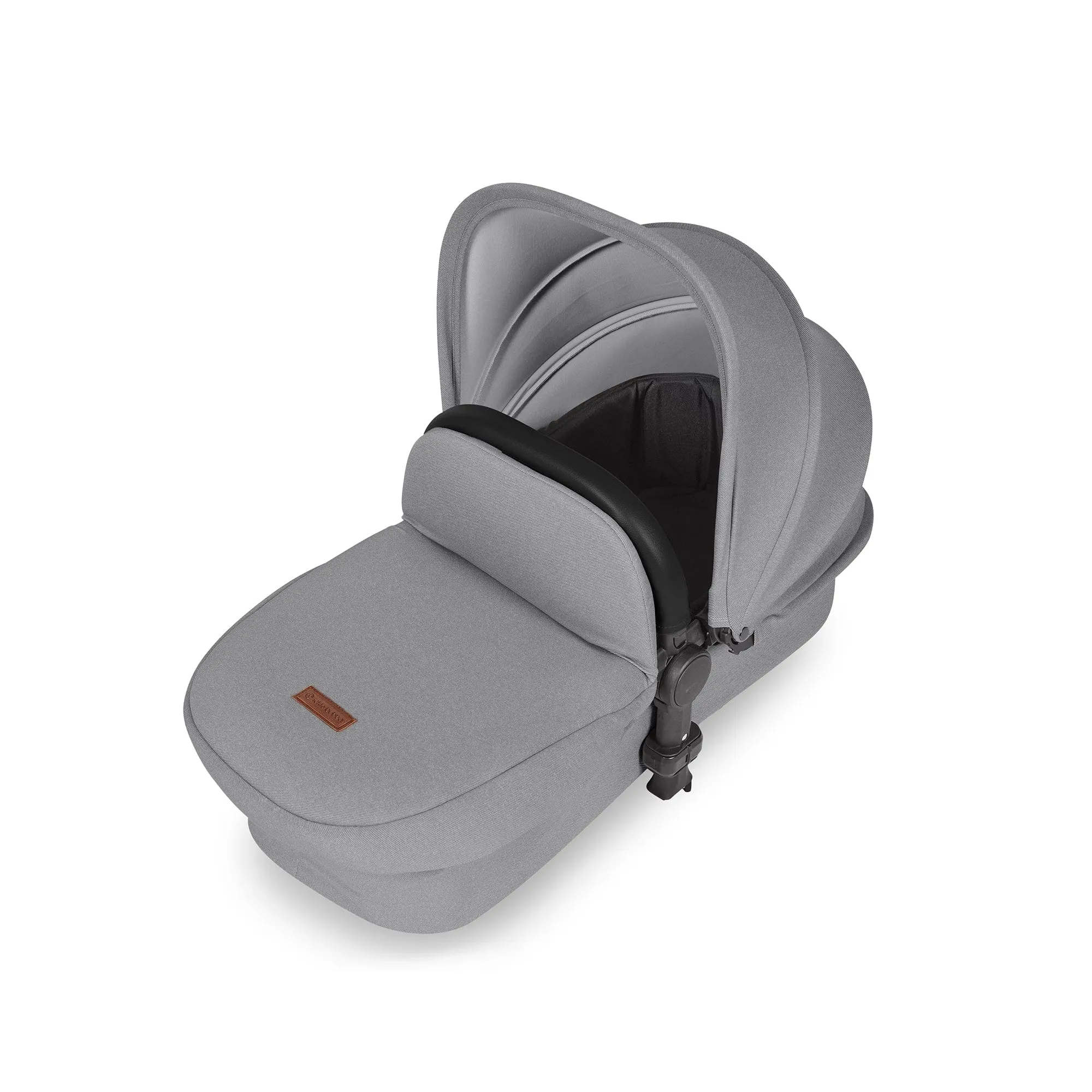 Ickle Bubba Stomp Luxe 3-in-1 I-Size Travel System - Black / Pearl Grey / Black