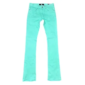 Jordan Craig Martin Stacked Denim Pants (Mint) JTF956