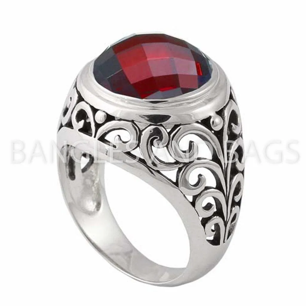 Kameleon Sterling Filigree Ring KR006