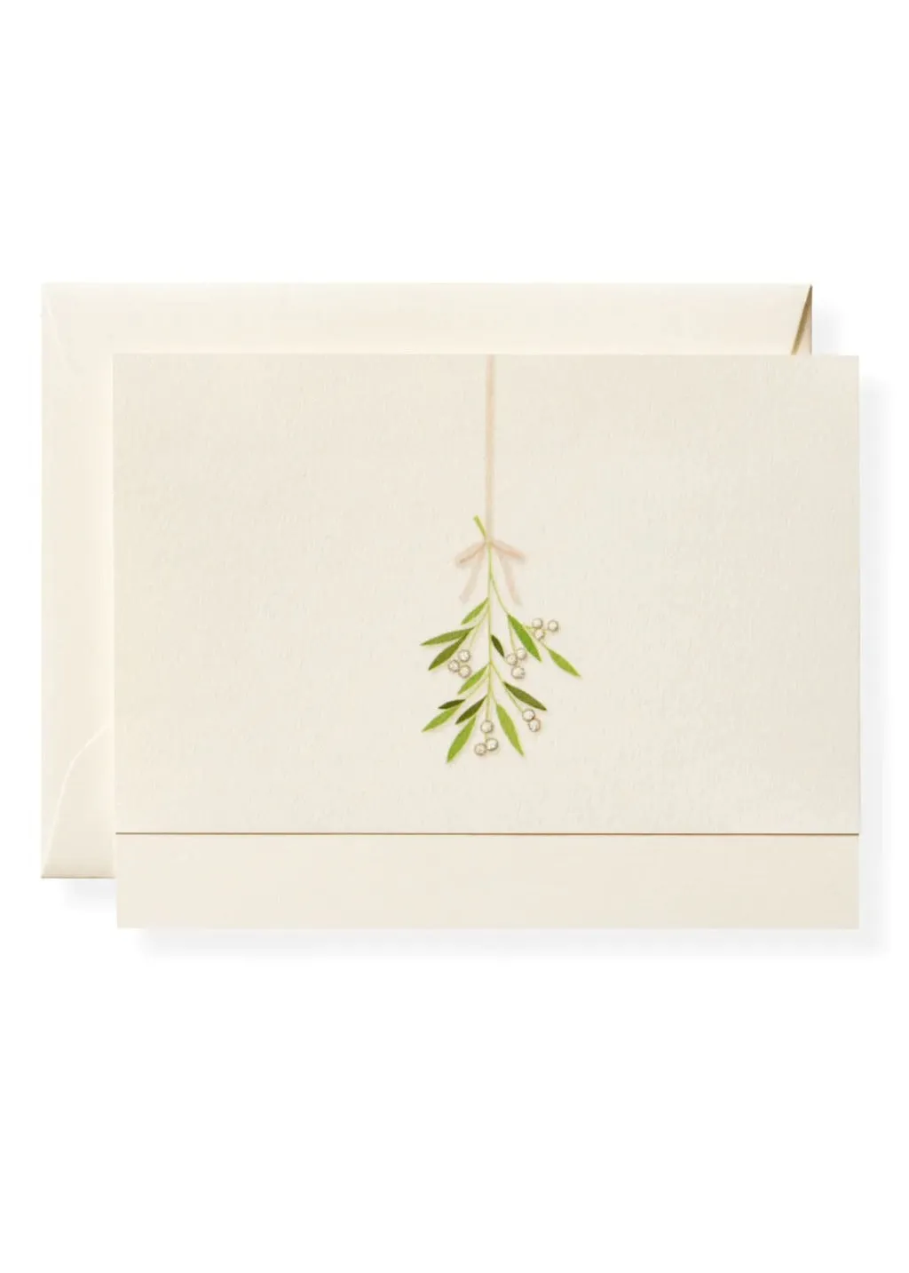 Karen Adams Mistletoe Note Card