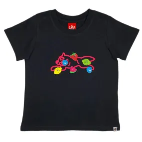 Kids Ice Cream Fruit SS Tee (Black) 433-3206