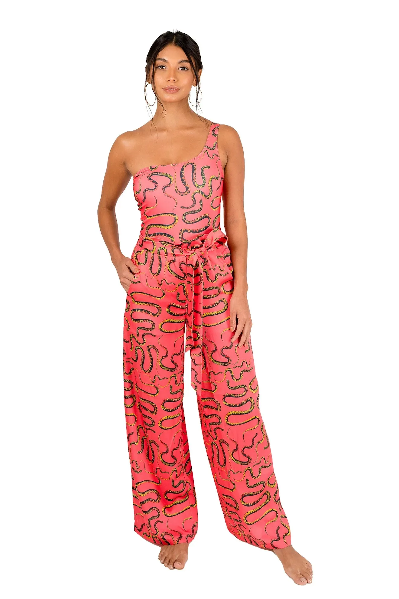 Lazo Pants Culebras Coral