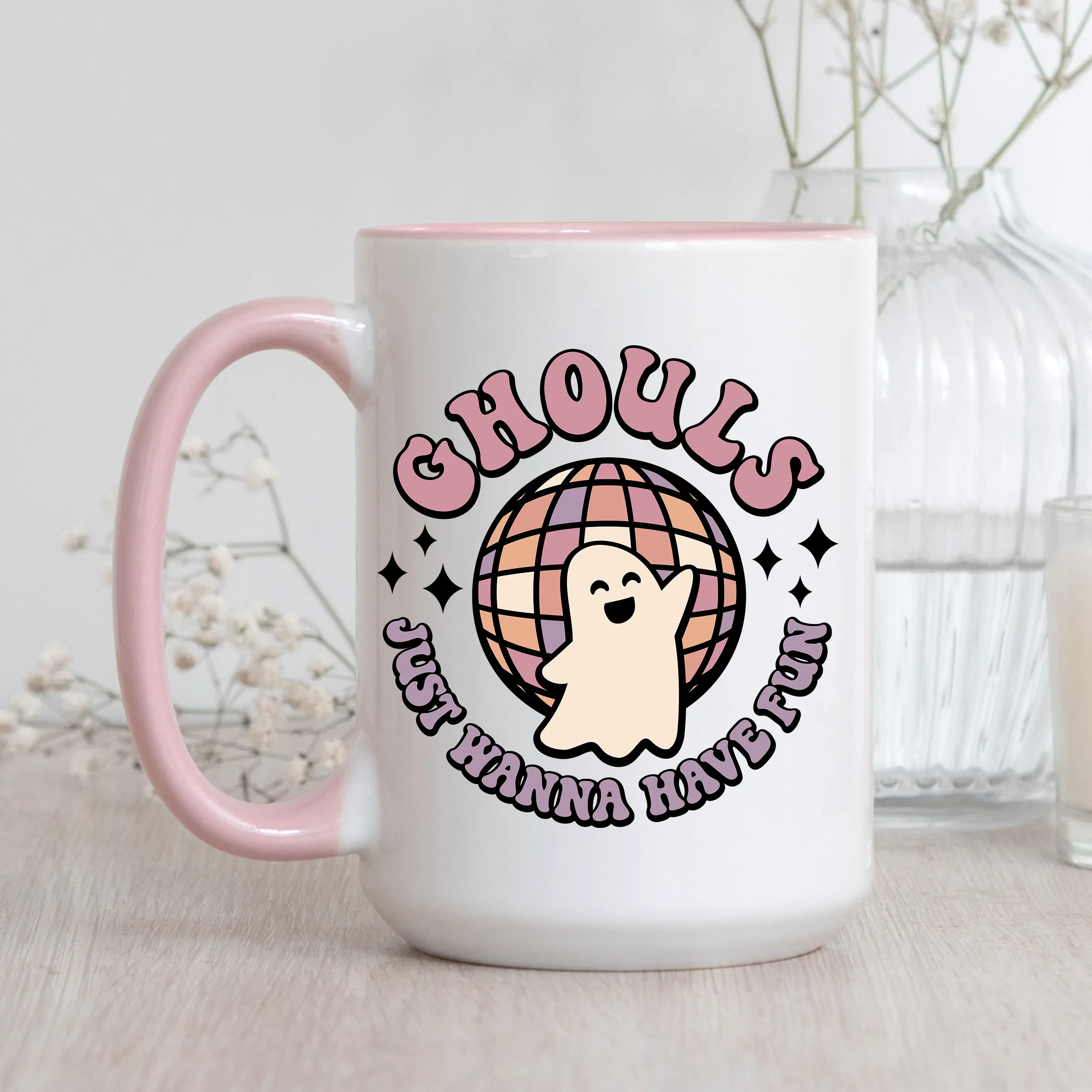 Lets Go Ghouls Disco Mug