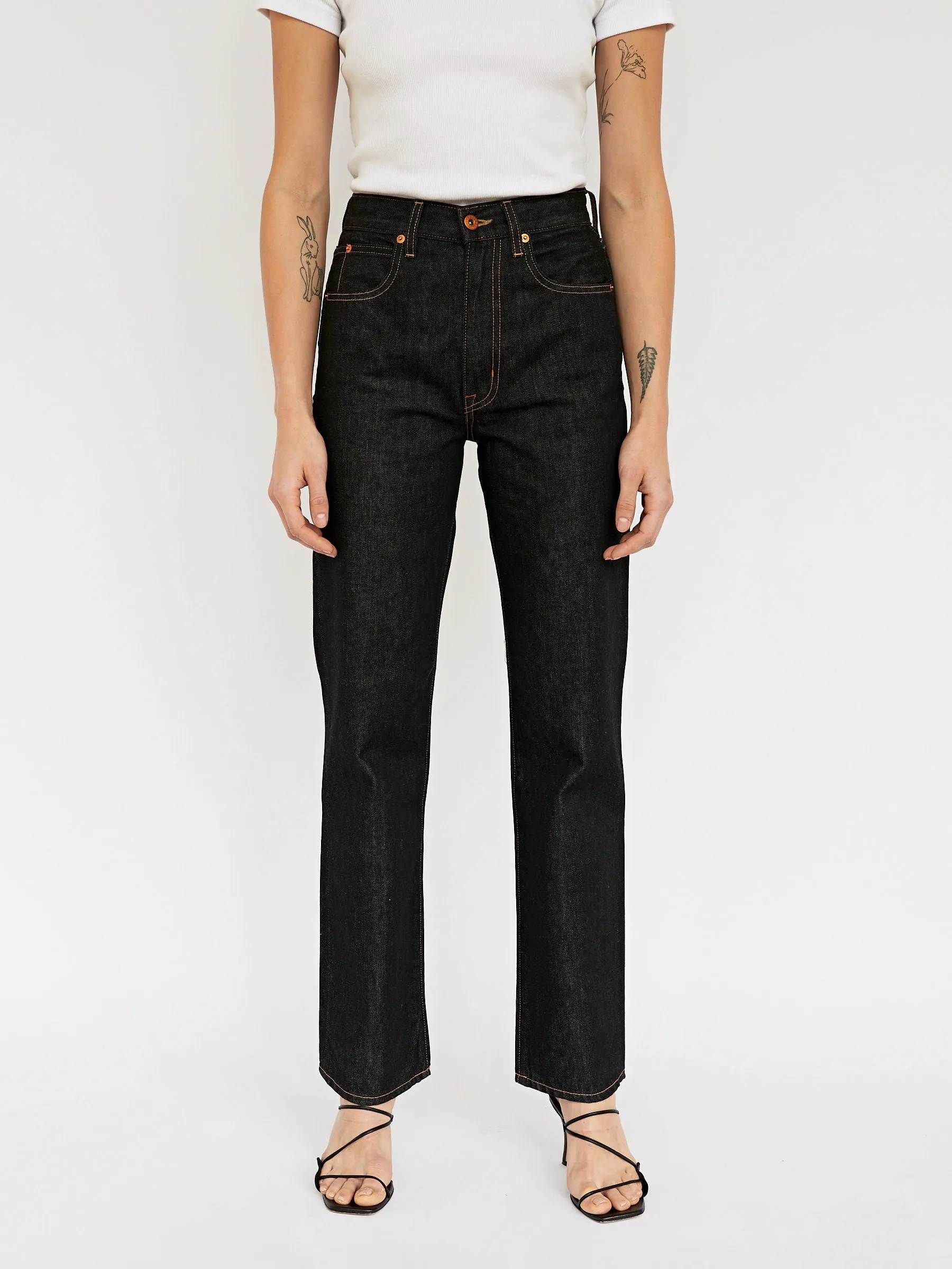 London High Rise Straight Leg Jean