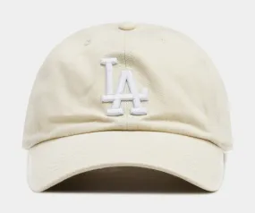 Los Angeles Dodgers Clean Up Mens Hat (Beige/White)