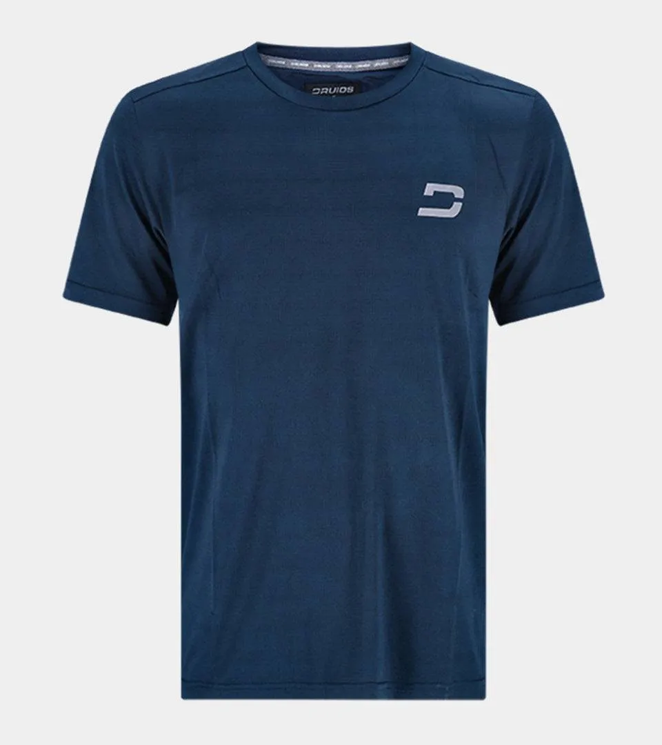 MEN'S PERFORATED SPORTS T-SHIRT - MIDNIGHT