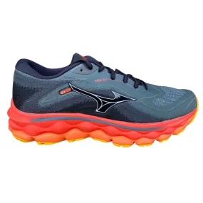 Mizuno men's running shoe Wave Sky 7 J1GC230251 gray orange