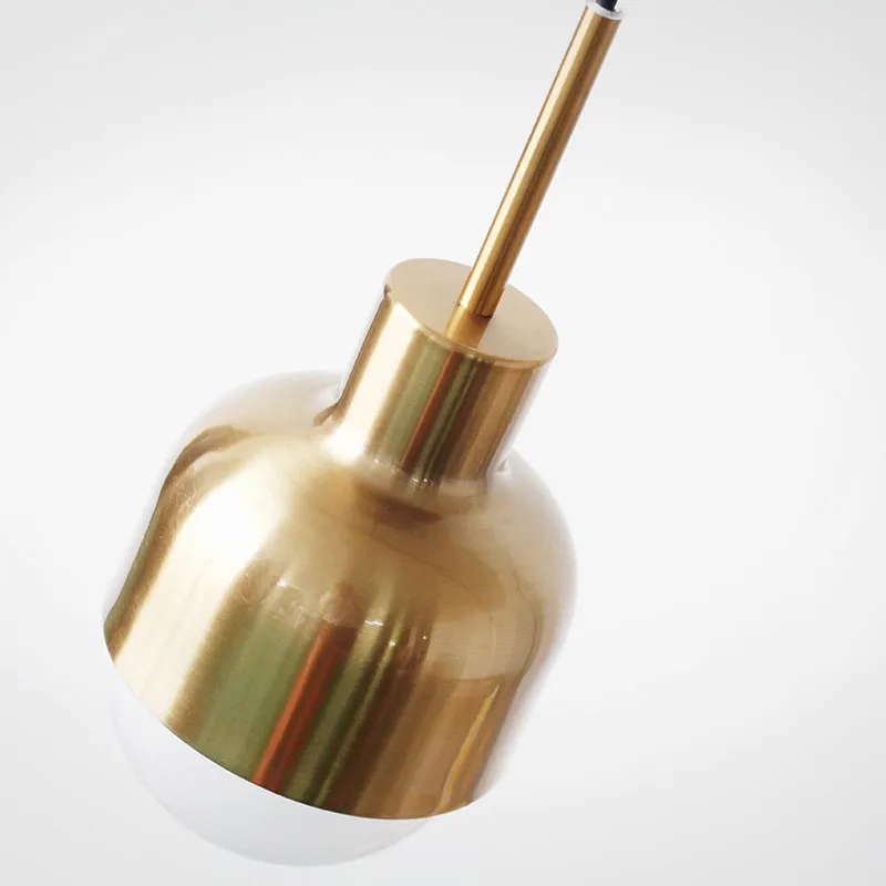 Modern Brass Glow Pendant Light