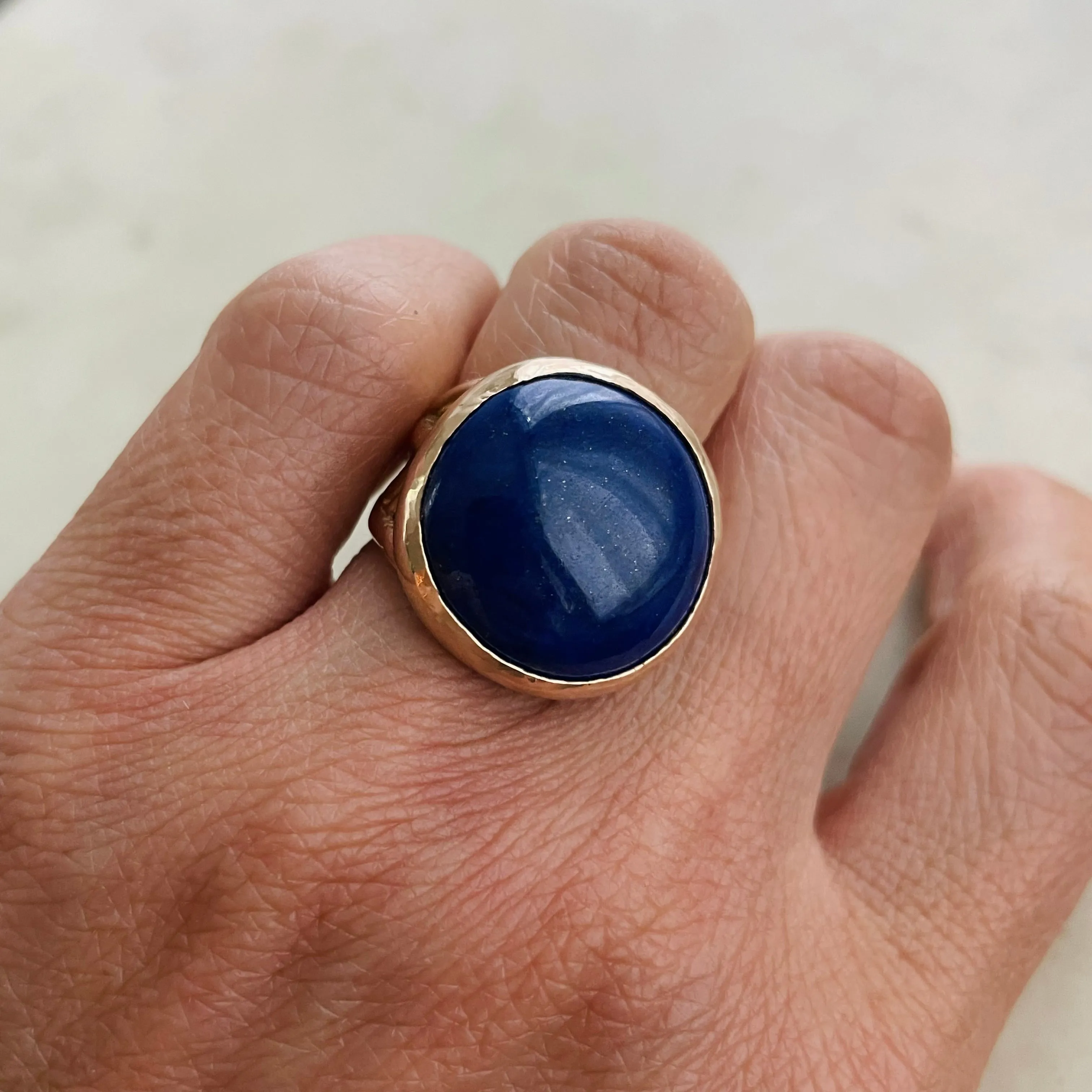 MOTHER TREE RING — LAPIS