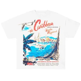 Mr.Wave Caribbean Tee (White)