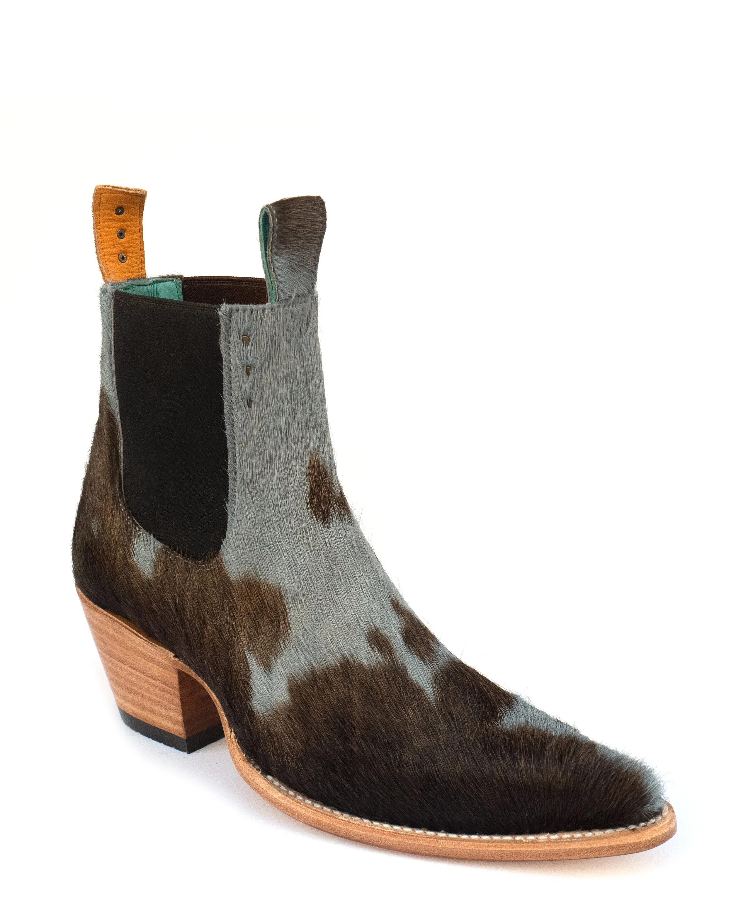 No.1001 FREEWAY chelsea boot deep dusk fur women's