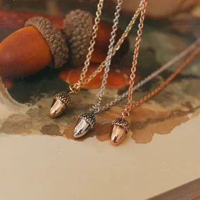 Nutkins Woodland Acorn Necklace