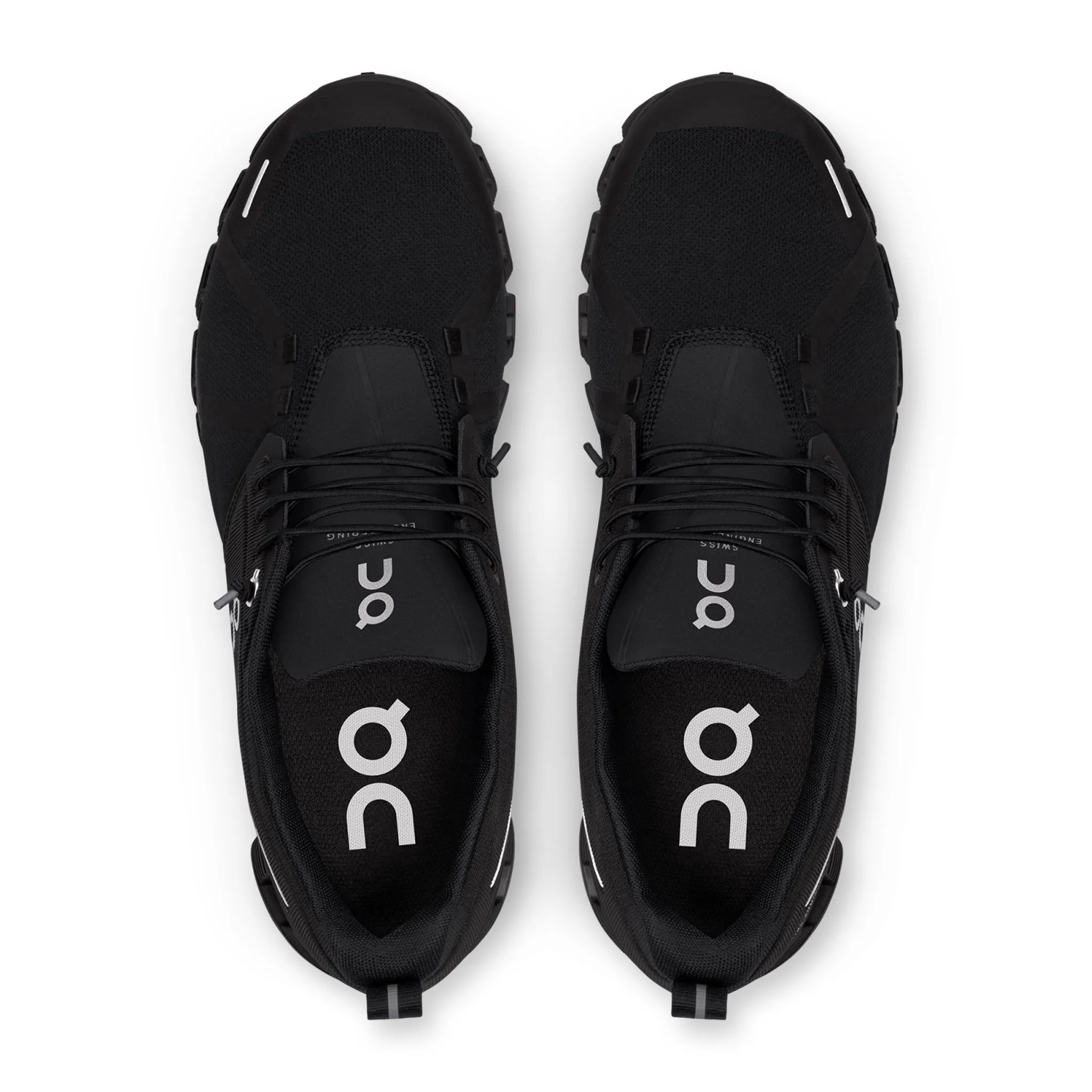 On Running Cloud 5 Waterproof All Black Shoes