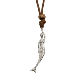 Pesci Che Volano Regina Mermaid Sterling Silver Pendant