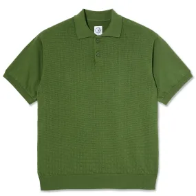 Polar Skate Co. Miles Polo Shirt Garden Green