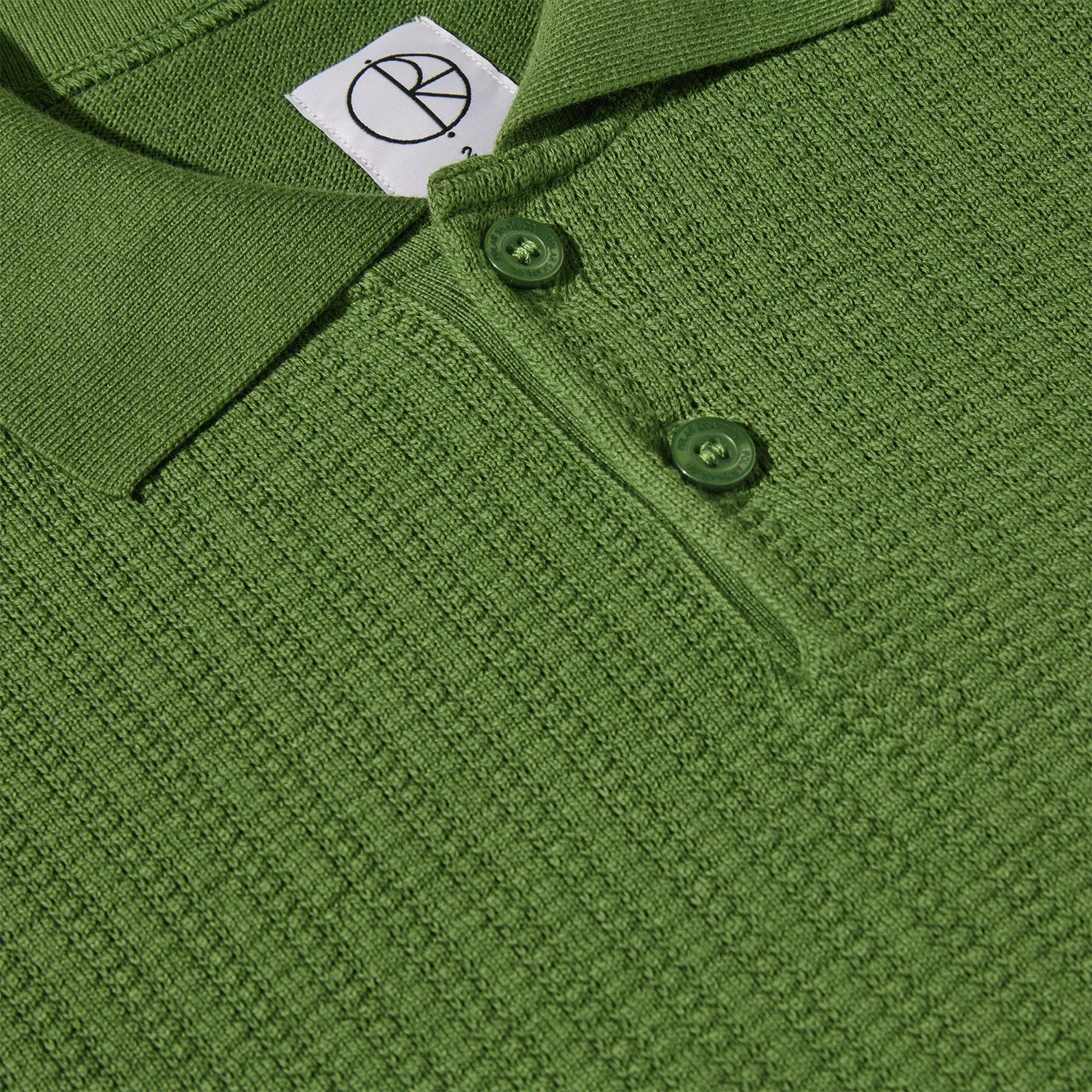 Polar Skate Co. Miles Polo Shirt Garden Green