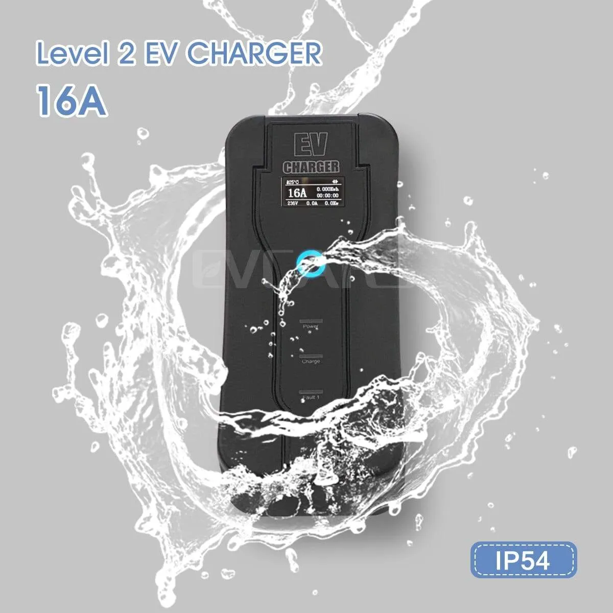 Portable EV Charger Level 2  J1772  Type 2  EVSE Controlle Electric Car Charging Stations 16A  230V Home Wallbox For Zoe Leaf