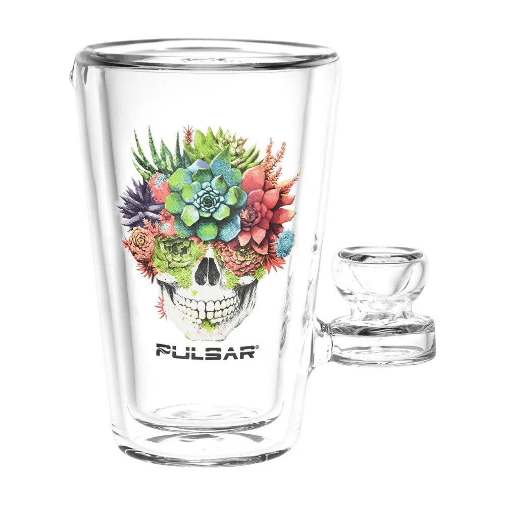 Pulsar Design Series x Drinkable Series Glass Tumbler Pipe