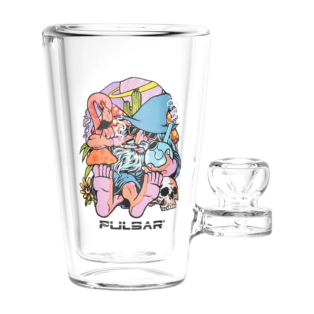 Pulsar Design Series x Drinkable Series Glass Tumbler Pipe