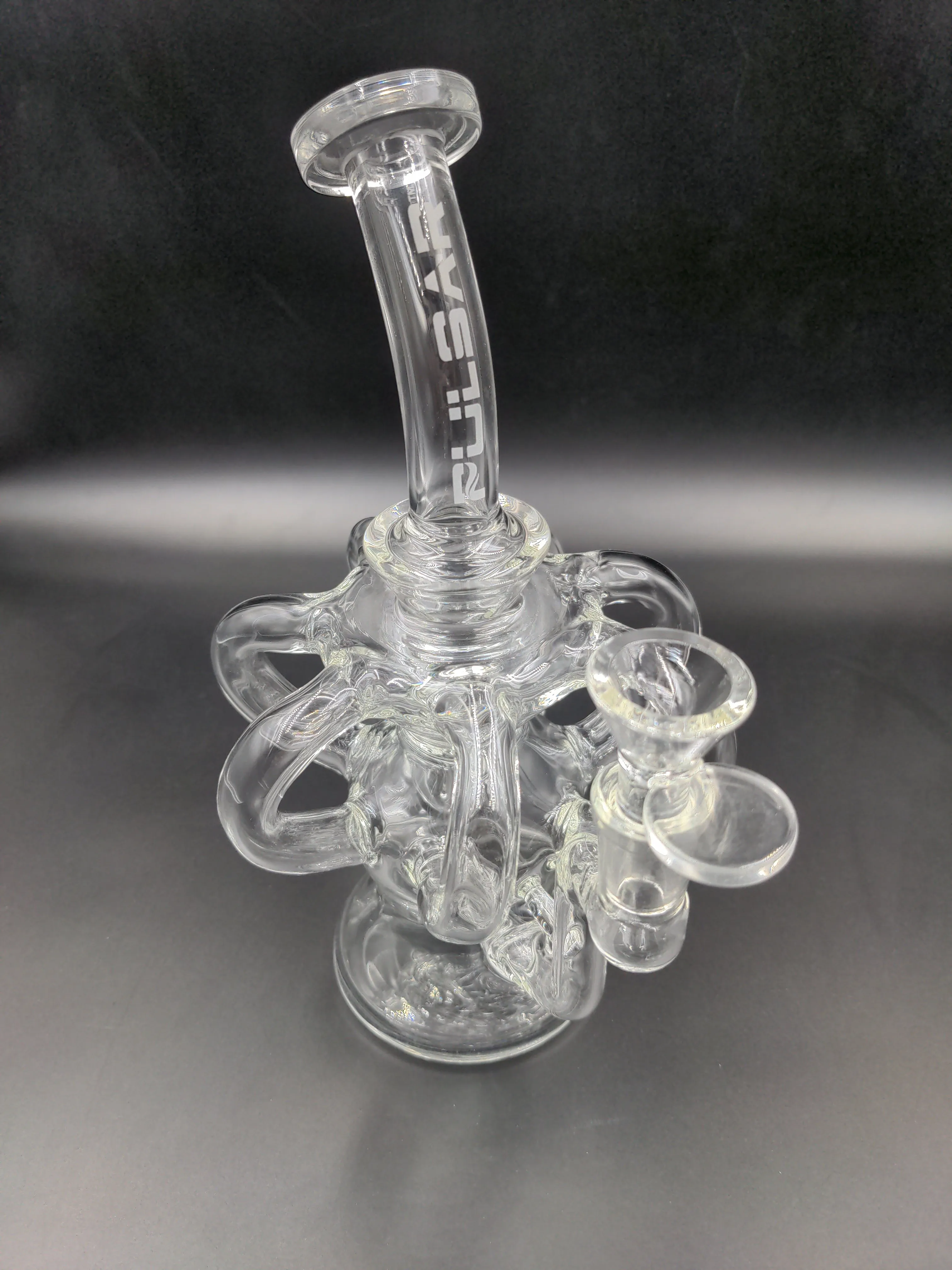 Pulsar Recycler Waterpipe w/ Inline Perc - 8.25