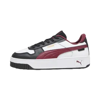 Puma Carina Street women's sneakers shoe 389390-13 white-dispro dark-black