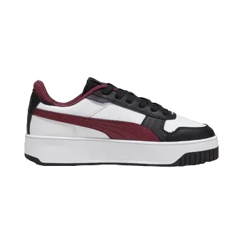 Puma Carina Street women's sneakers shoe 389390-13 white-dispro dark-black