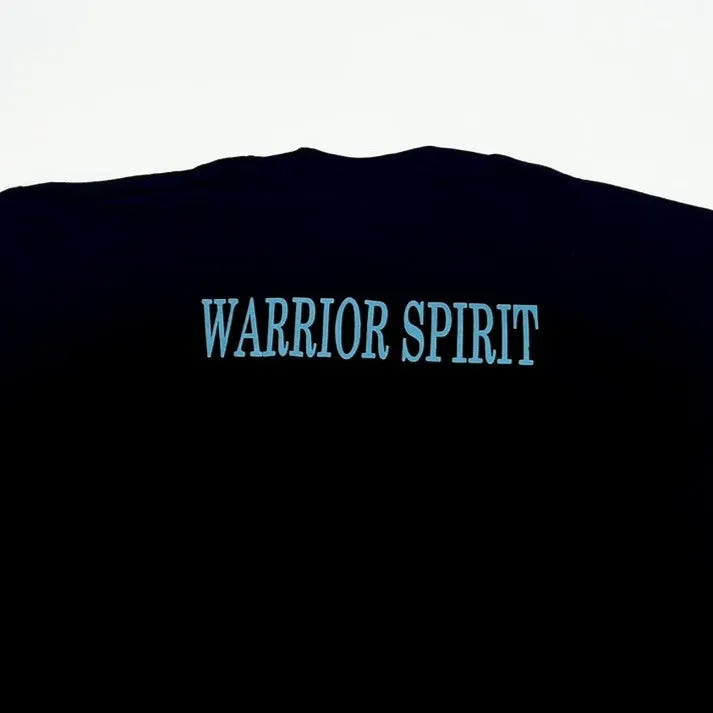 REAL STREET Warrior Spirit Never Dies Heavyweight Graphic T-shirt