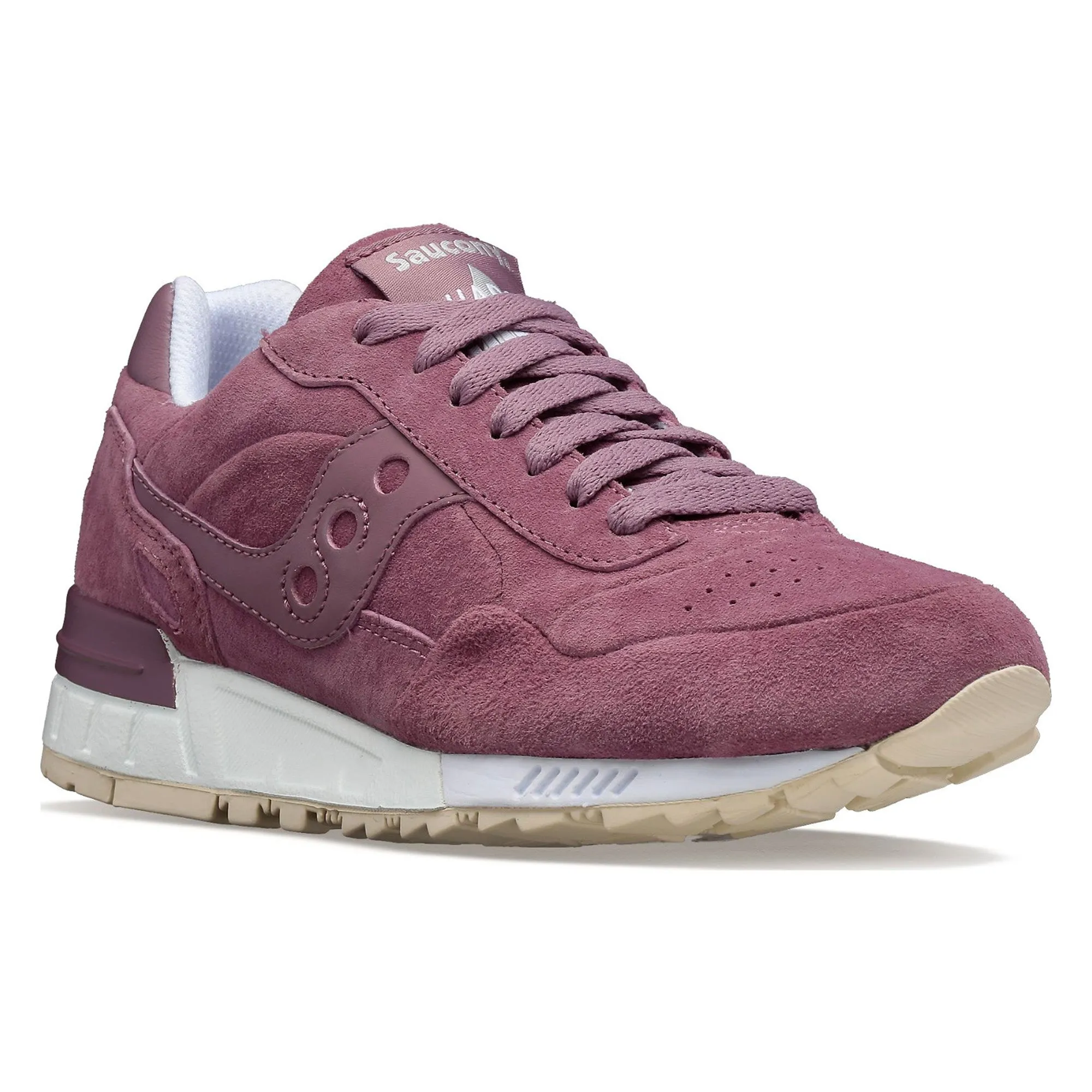 Saucony Shadow 5000 Premium Suede Trainers - Grape