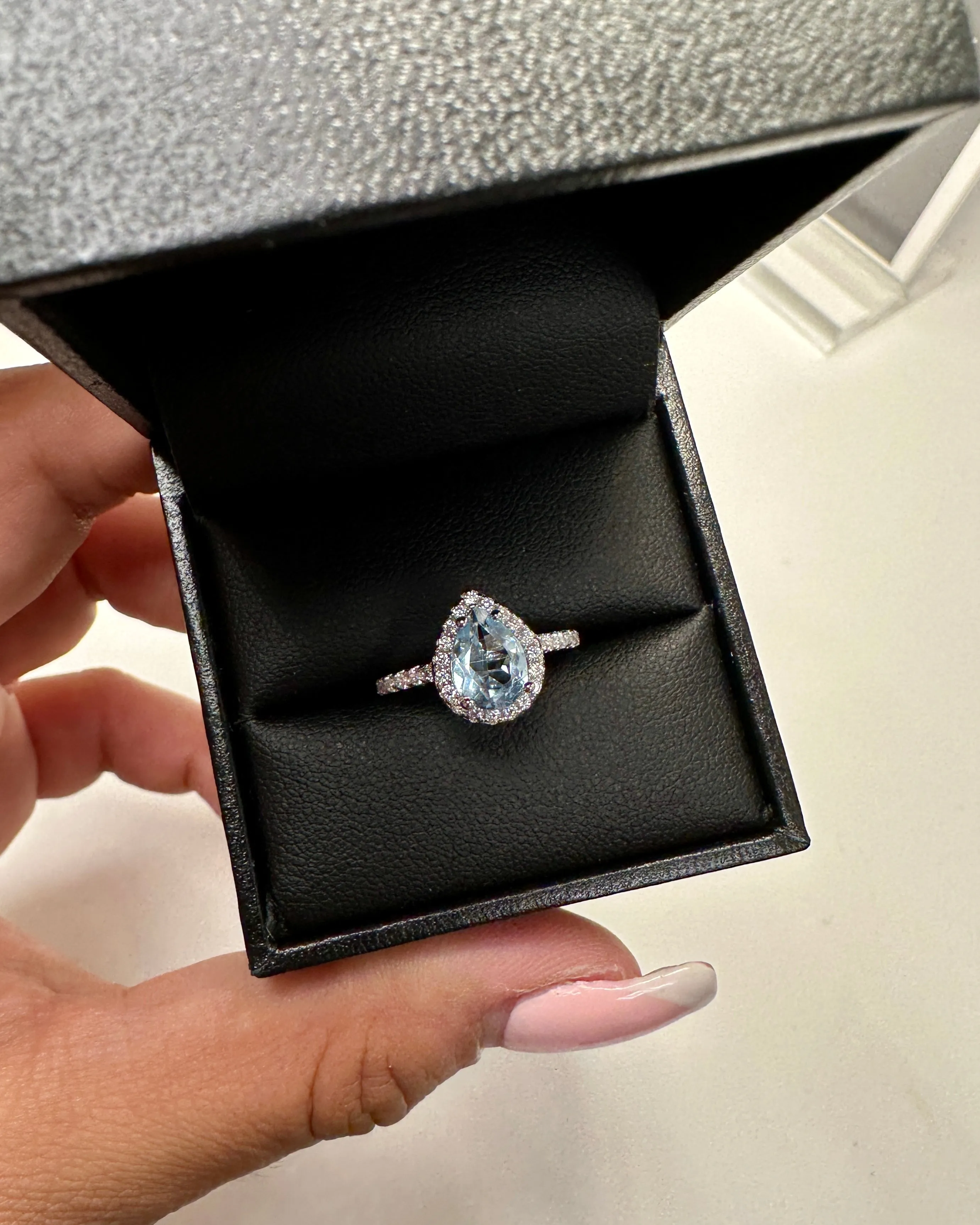 SIERRA BLUE TOPAZ RING