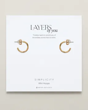 Simplicity Mini Hoop Earrings